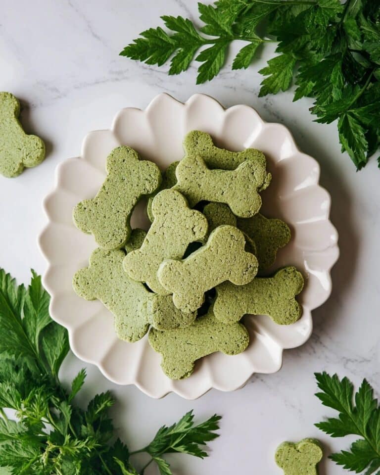 Healthy Fresh Breath Dog Treats Recipe