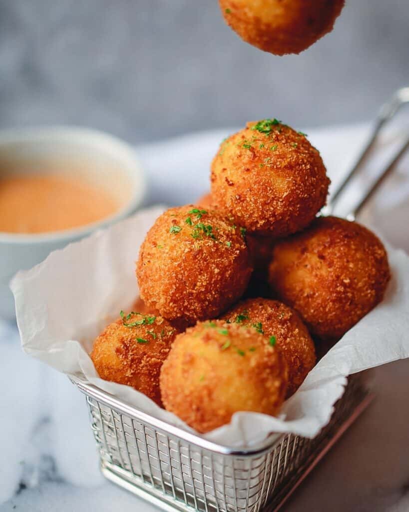 Loaded Mashed Potato Balls Recipe