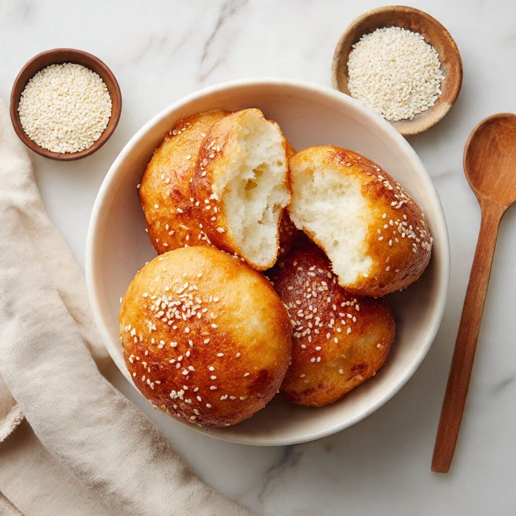 Vietnamese Bánh Tiêu (Sesame Seed Donuts) Recipe