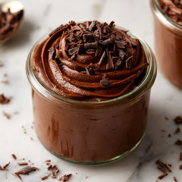 Healthy Avocado Chocolate Mousse Recipe