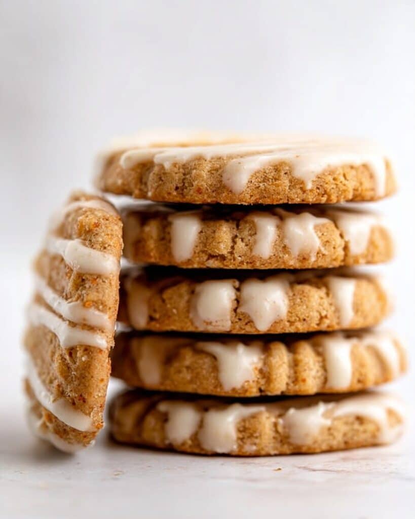 Carrot Cake Shortbread Cookies Recipe