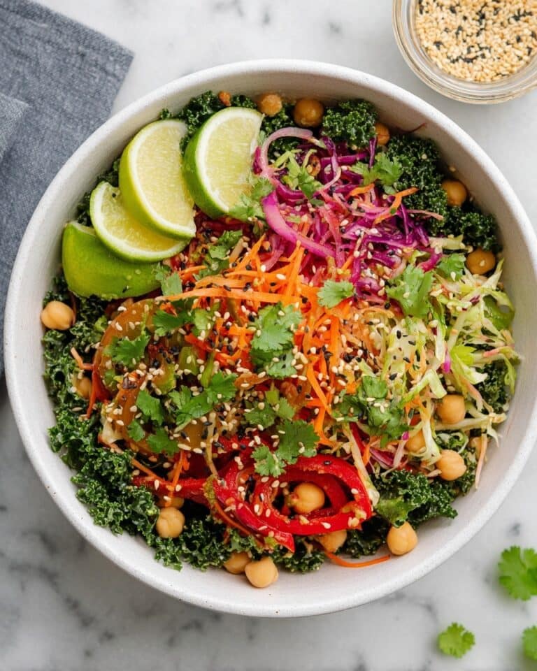 Kale and Cabbage Pad Thai Salad Recipe