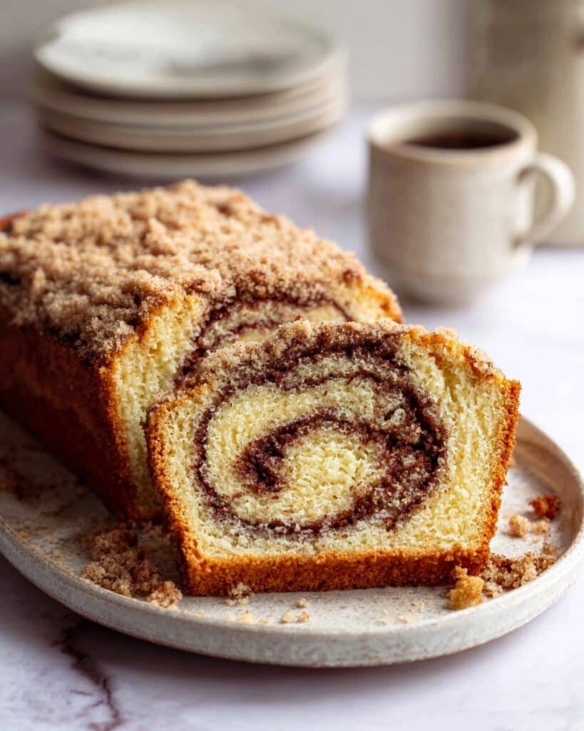 Vegan Cinnamon Bread with Cinnamon Swirl and Optional Streusel Topping Recipe