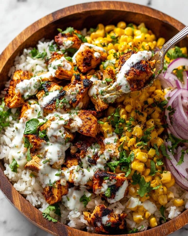 Tasty Street Corn Chicken Bowl Recipe