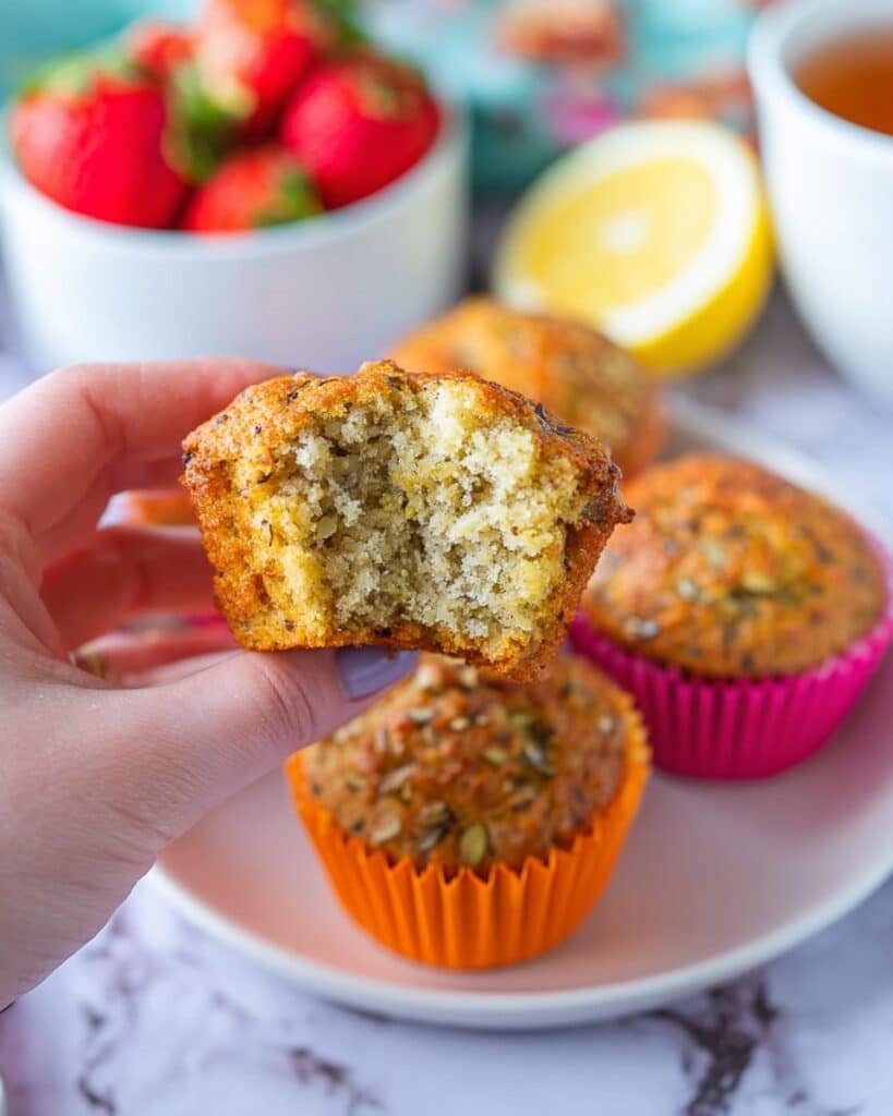 Lemon Oatmeal Muffins Recipe