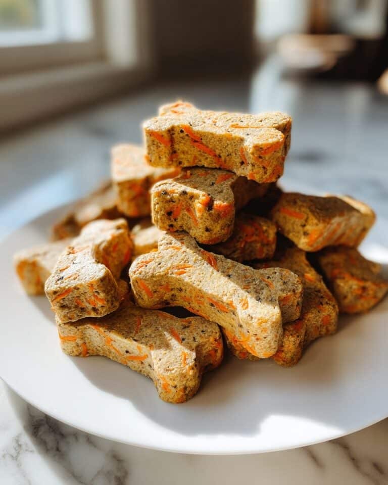 15-Minute Apple & Carrot Hard Bones for Dog Recipe