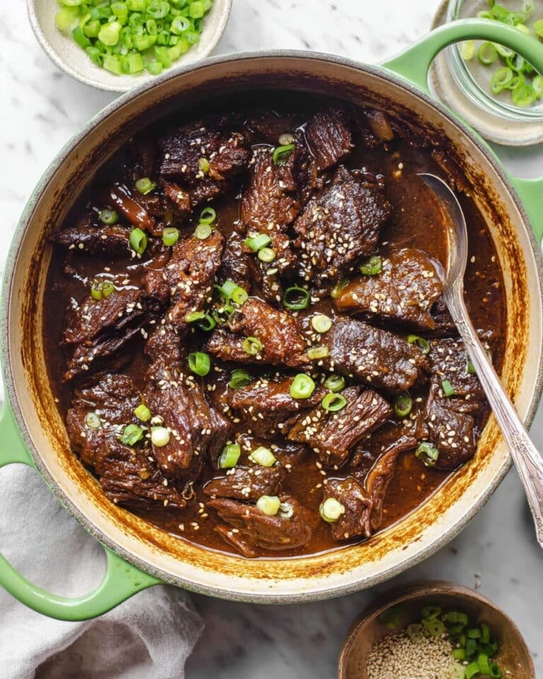 Orange Sesame Ginger Braised Beef Recipe