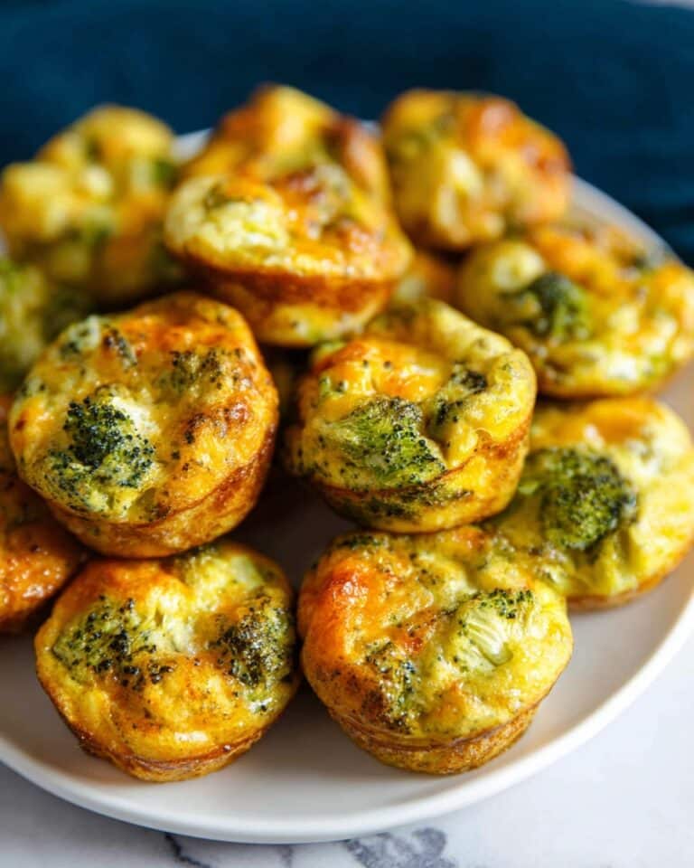 Cheddar Broccoli Bites Recipe