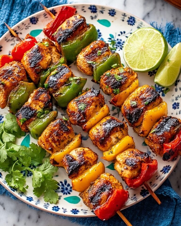Mexican Barbecue Chicken Skewers Recipe