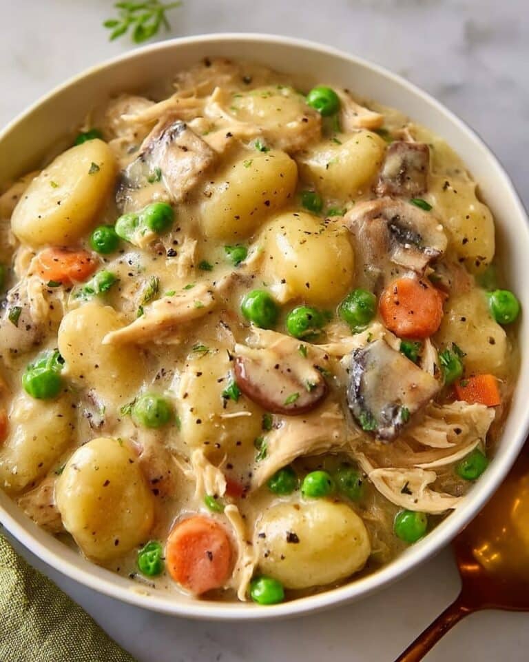 One Pot Gnocchi Chicken Pot Pie Recipe