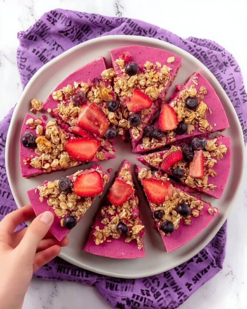 Berry Granola Yogurt Bark (Toddler + Kid Approved) Recipe