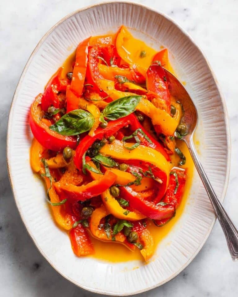Peperonata (Italian Stewed Peppers) Recipe