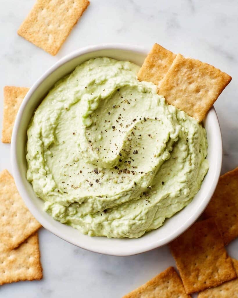 5-Minute No-Cook Zucchini Avocado Dip Recipe