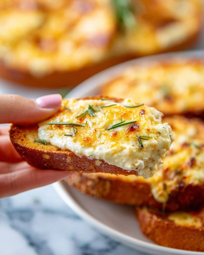 Baked Ricotta Dip with Garlic, Rosemary, and Cheese Recipe