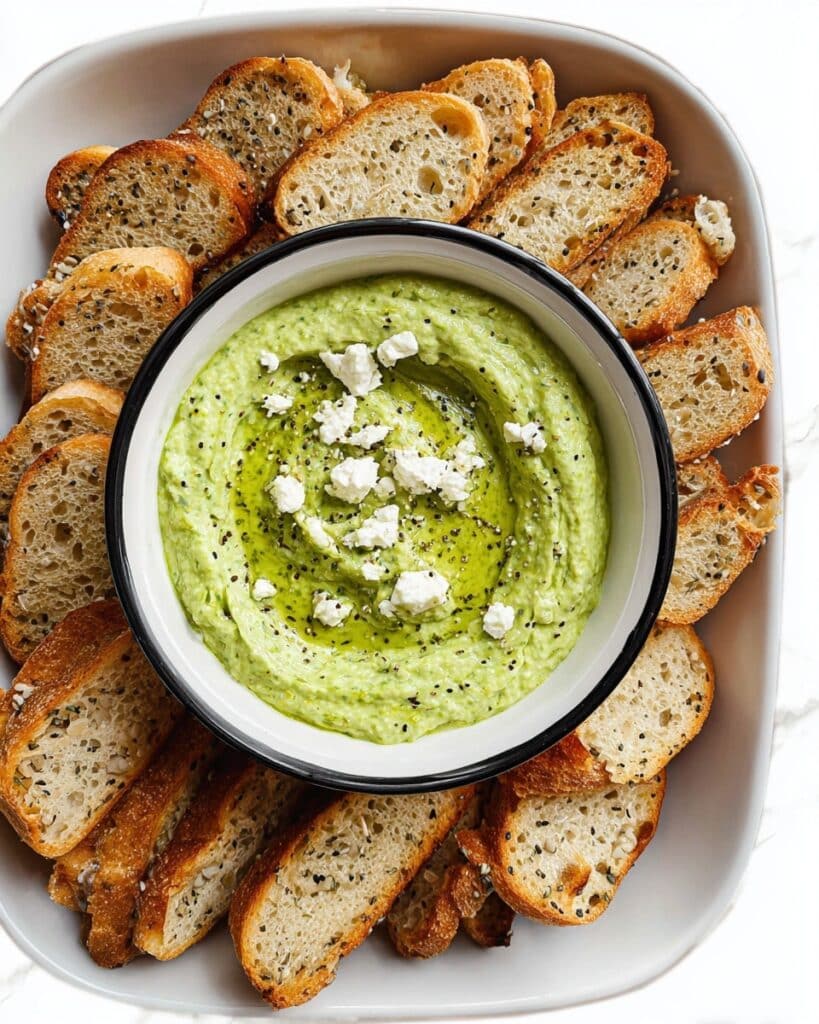 Green Goddess Feta Dip Recipe