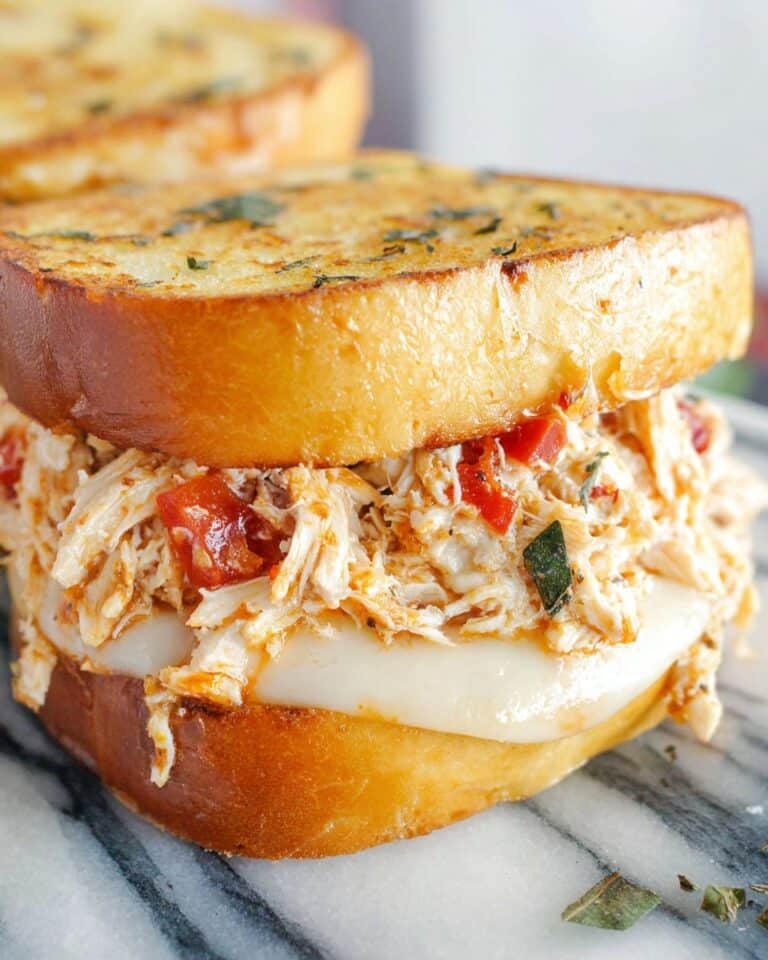 Slow Cooker Italian Chicken Sandwiches Recipe