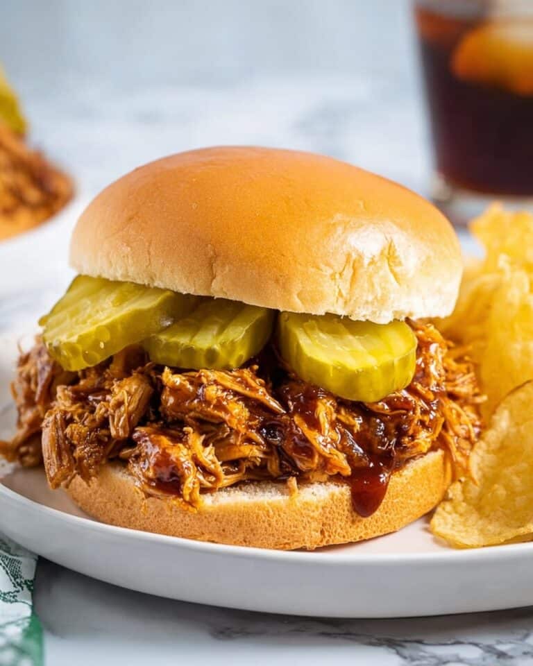 Slow Cooker Hot Honey Chicken Sandwiches Recipe
