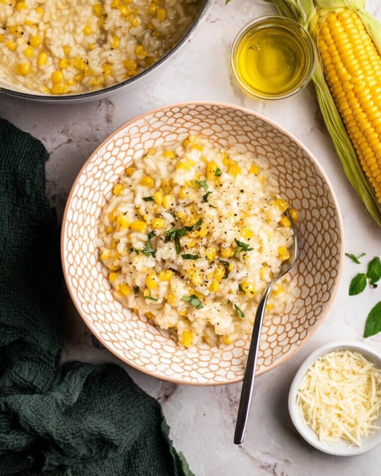 Sweet Corn Risotto Recipe