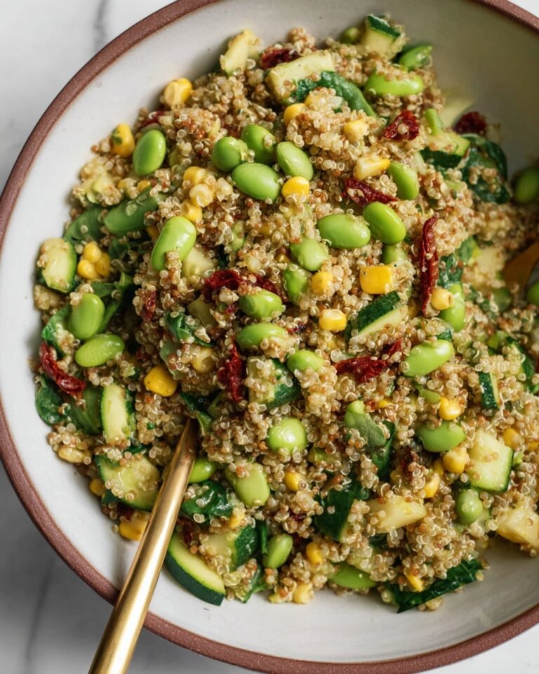 Charred Corn and Quinoa Salad with Jalapeño Basil Dressing Recipe