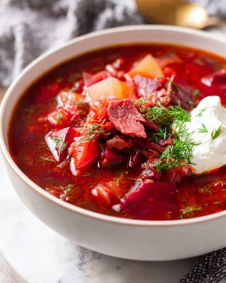 Ukrainian Borscht Recipe