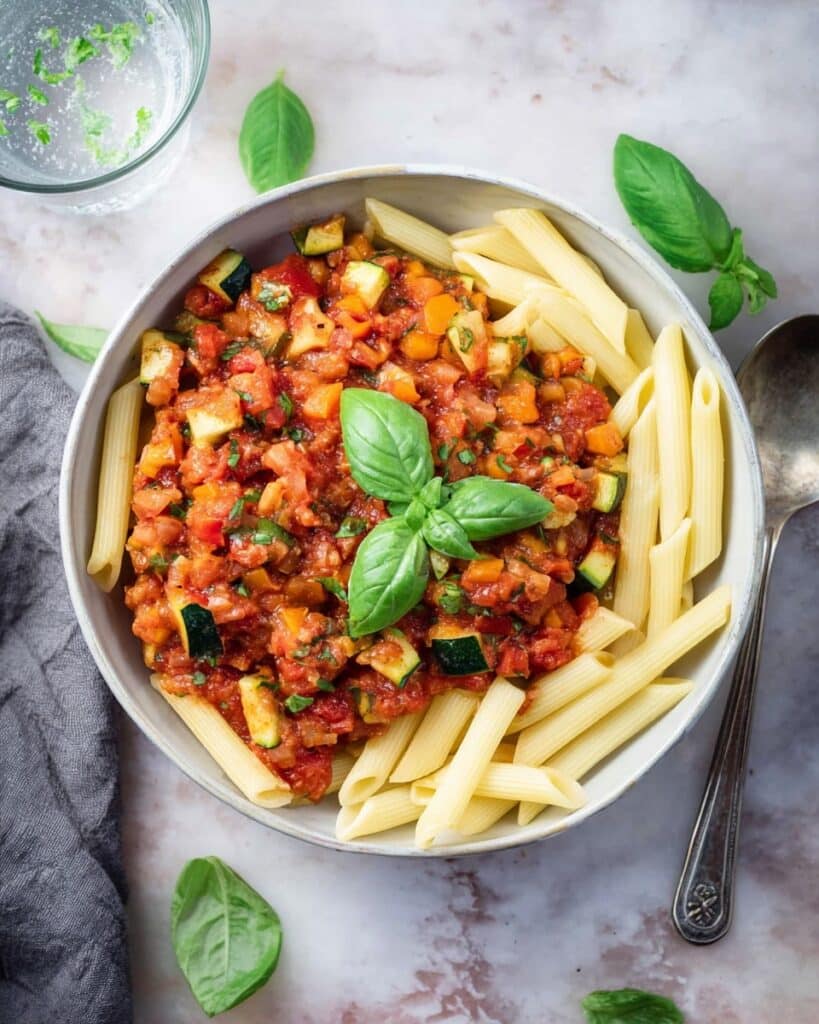 Garden Veggie Pasta Recipe
