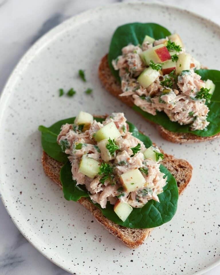 Healthy Apple Tuna Salad with Greek Yogurt Recipe