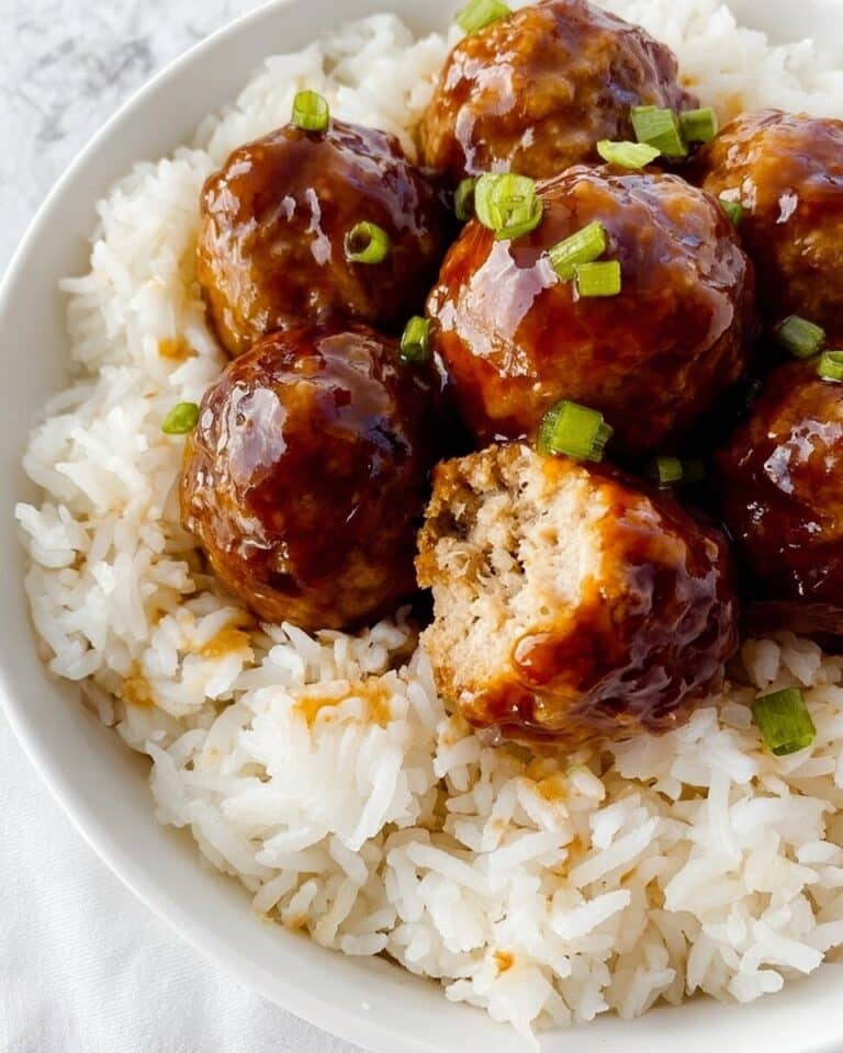 Pineapple Teriyaki Chicken Meatballs Recipe