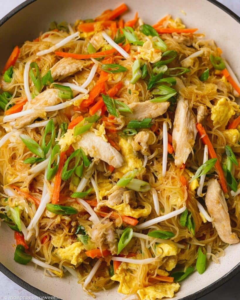 Chicken Pad Thai with Cashew Butter and Spaghetti Squash Noodles Recipe