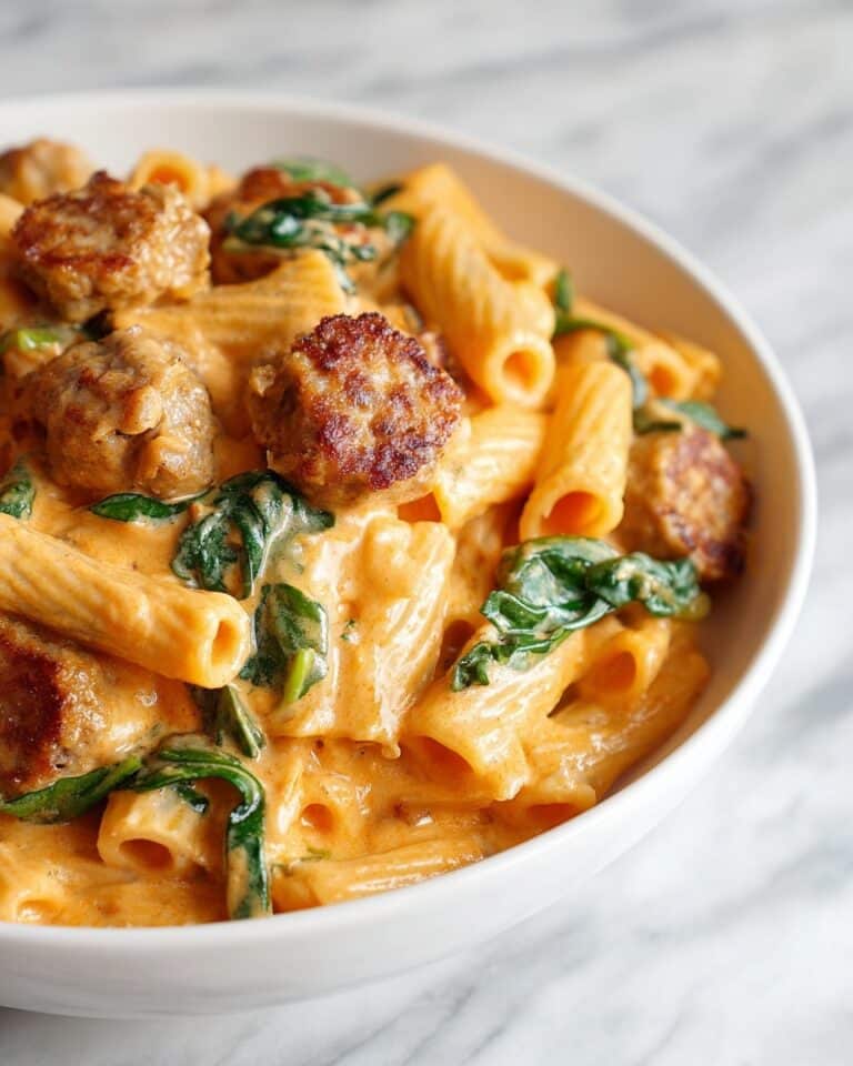 Creamy Italian Sausage Rigatoni Recipe