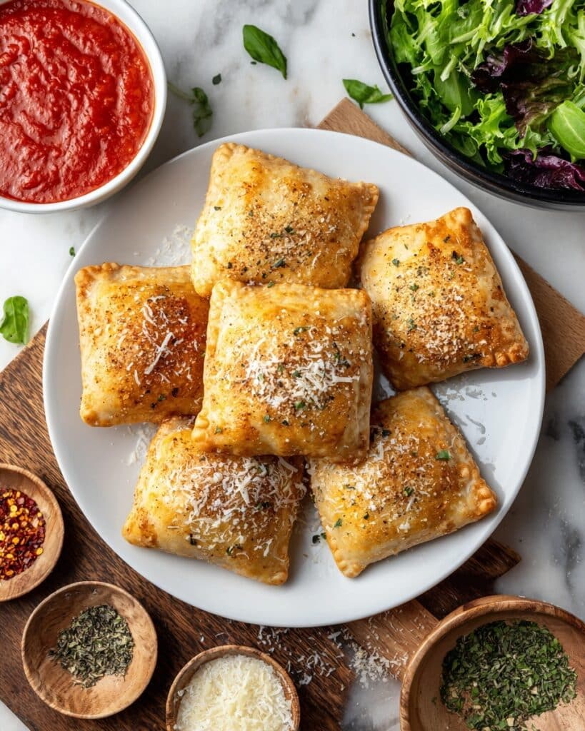 Cheesy Chicken Pizza Pockets Recipe