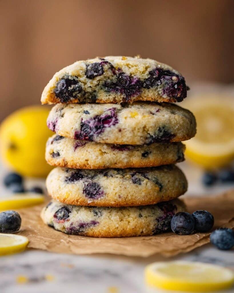 Lemon Blueberry Cookies Recipe