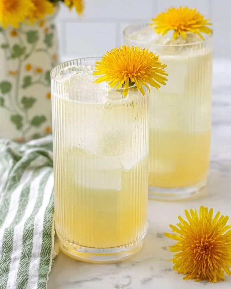 Dandelion Lemonade Recipe