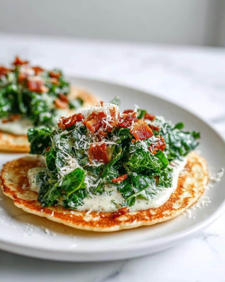 Smash Chicken Caesar Tacos Recipe