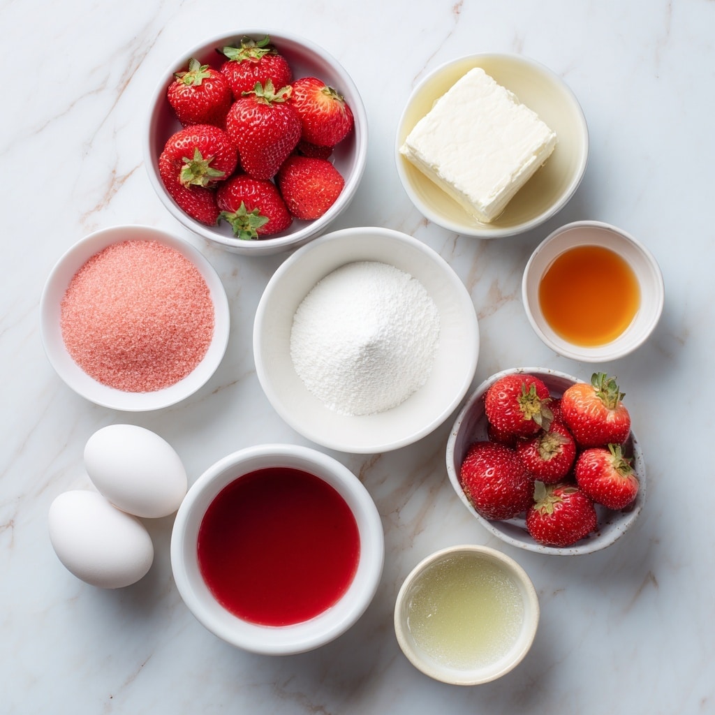 The image shows a three-layer cake on a white plate placed on a white marbled surface. The bottom layer is a brown crumbly crust, the middle layer is thick and creamy white, and the top layer is a pink sponge cake covered with a smooth, shiny pink glaze. On top, there are three small white dollops of cream, each decorated with a bright pink flower. A slice has been taken out from the cake, revealing all layers clearly. A fork is lying on the plate near the cake. Photo taken with an iphone --ar 4:5 --v 7