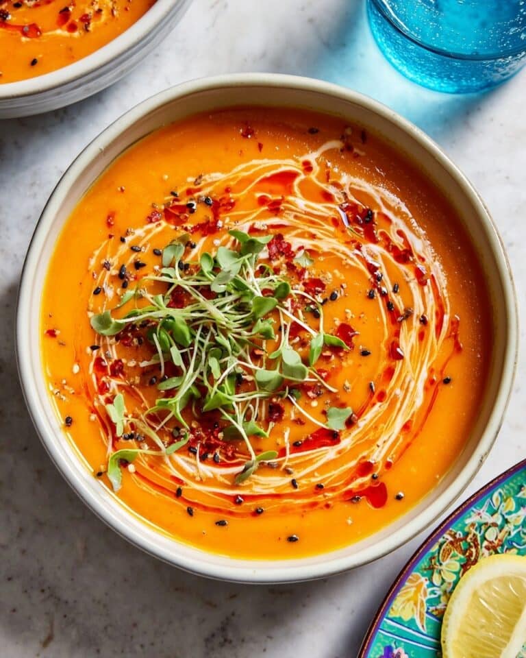 Moroccan Carrot and Lentil Soup Recipe