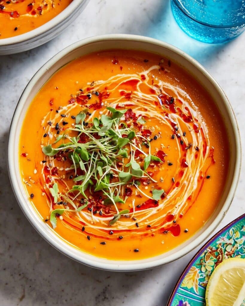 Moroccan Carrot and Lentil Soup Recipe