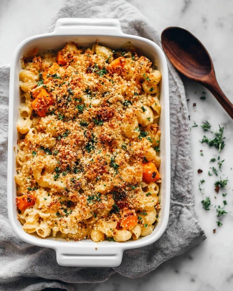 Vegan Buffalo Cauliflower Mac and Cheese Recipe