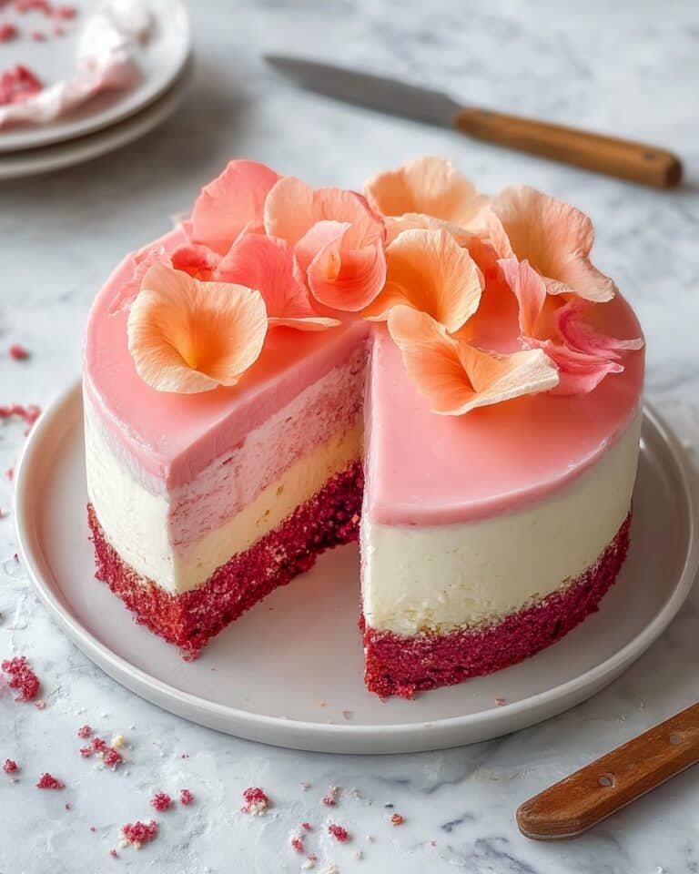 Tropical Hawaiian Guava Cake with Creamy Bliss Filling Recipe