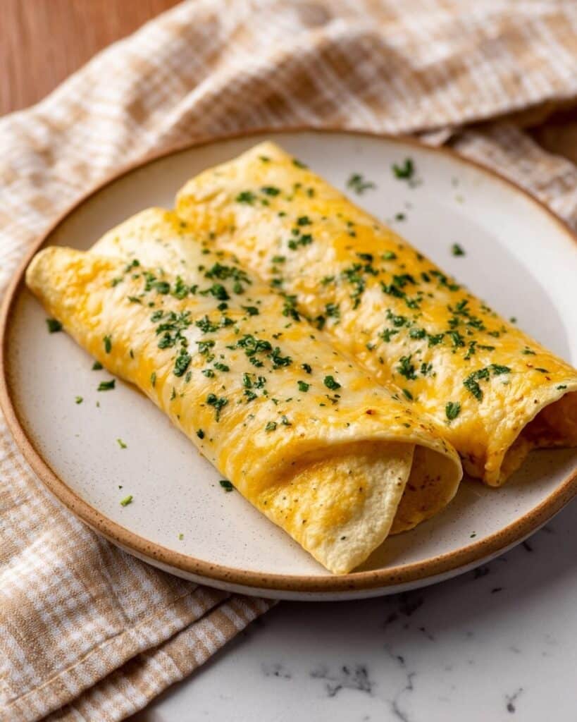 Creamy White Chicken Enchiladas Recipe
