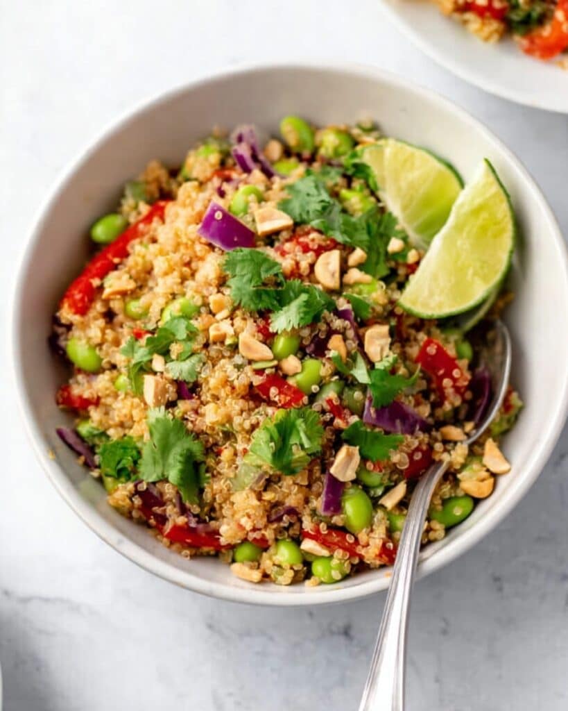 Vegan Thai Quinoa Salad Recipe