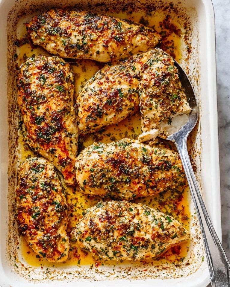 Garlic Parmesan Chicken Bake Recipe