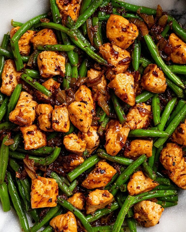 Black Pepper Tofu & Green Beans Recipe