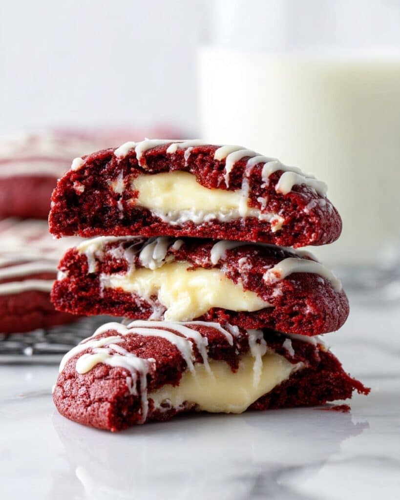 Red Velvet Cheesecake Cookies Recipe