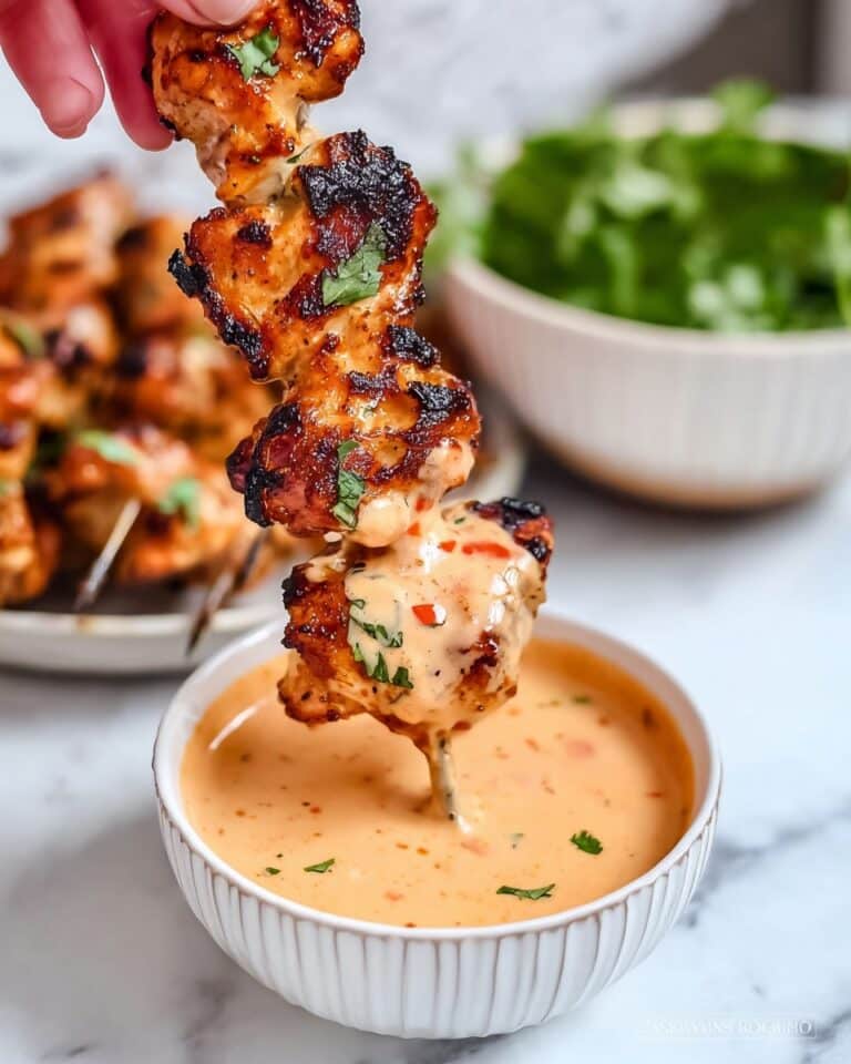 Bang Bang Chicken Skewers Recipe