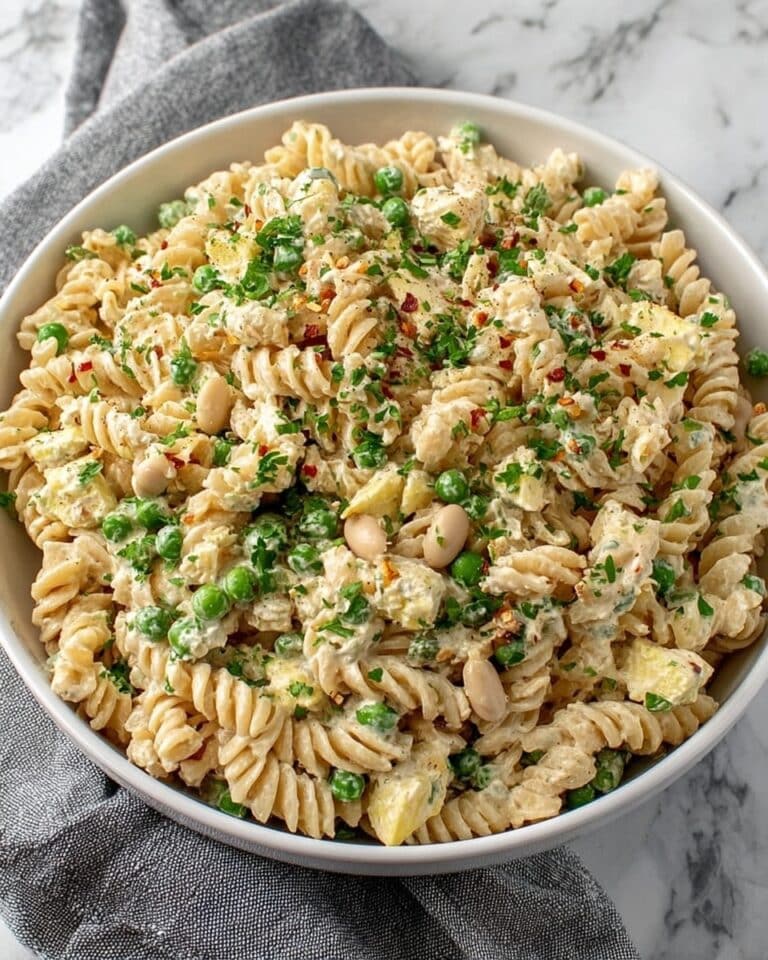 Easy Tuna Pasta Salad | High Protein Recipe