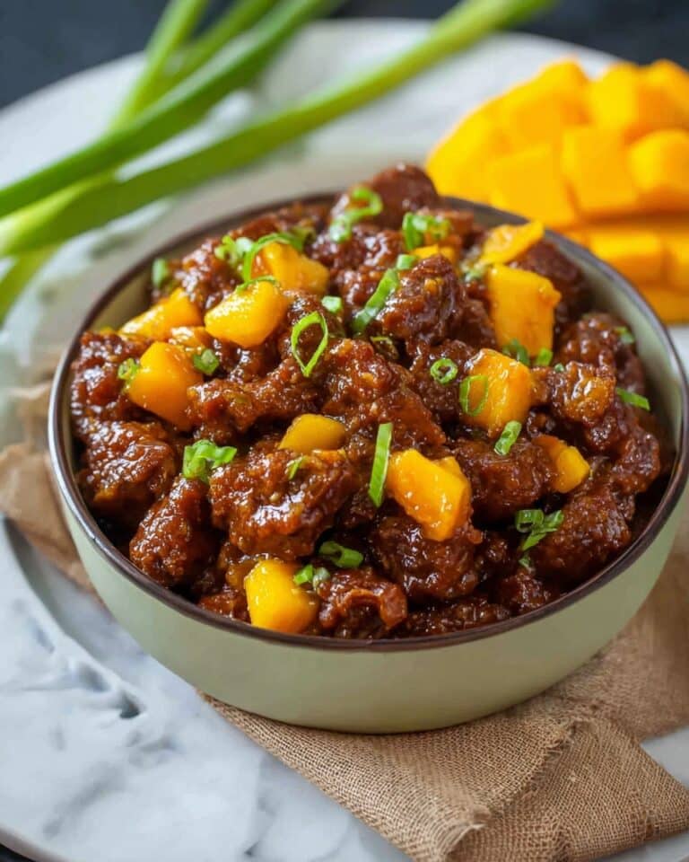 Chinese Style Mango Chicken Stir Fry Recipe