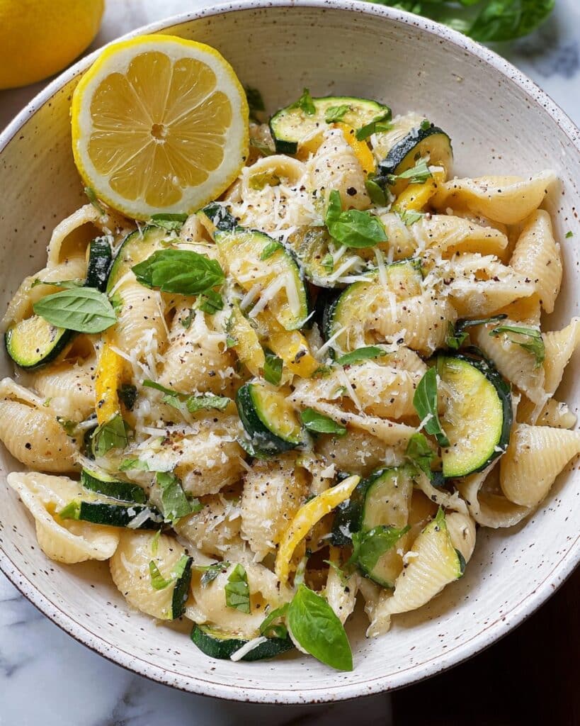 Lemon Ricotta Zucchini Pasta Recipe