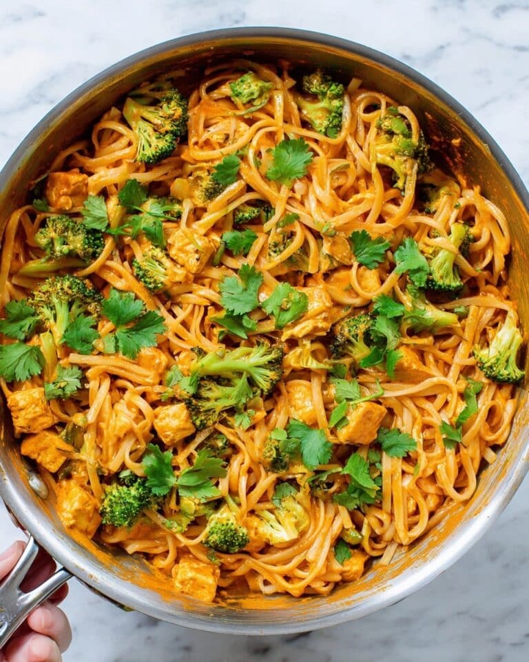 Coconut Curry Chicken with Rice Noodles Recipe
