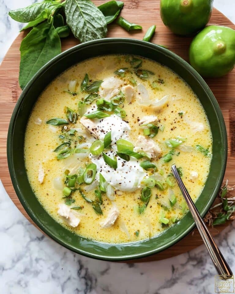 Creamy Green Enchiladas Chicken Soup Recipe