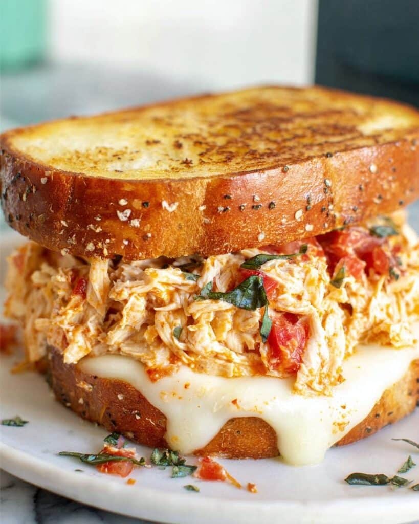 Italian Crockpot Chicken Sandwiches Recipe